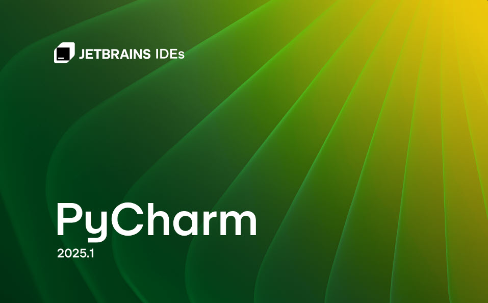 PyCharm welcome screen